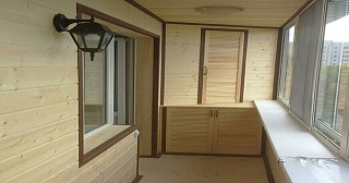 Отделка балкона под ключ Кашира, цена от 5904 руб.