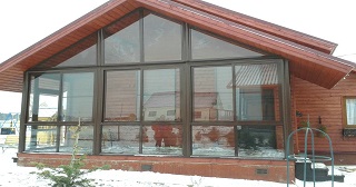Остекление веранды Кашира, цена от 10015 руб.